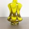 Large Psychedelic Yellow Vase by Carlo Moretti for Opaline Florence, 1970s, Image 4