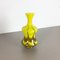 Large Psychedelic Yellow Vase by Carlo Moretti for Opaline Florence, 1970s, Image 2