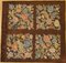 Vintage Art Deco Teppich mit floralem Muster von Savonnerie 1