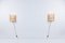 Vintage Bamboo and Rattan Wall Lamps by Louis Sognot, Set of 2 2