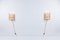 Vintage Bamboo and Rattan Wall Lamps by Louis Sognot, Set of 2, Image 2