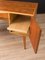 Walnut Veneered Desk from Hellerau, 1950s 10