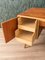 Walnut Veneered Desk from Hellerau, 1950s 8