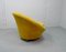 Mid-Century Yellow Lounge Chair by Keith Haring for Bretz, 1980s 4