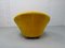 Mid-Century Yellow Lounge Chair by Keith Haring for Bretz, 1980s 3