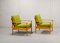 Mid-Century Scandinavian Lounge Chairs from France and Son, 1960s, Set of 2 5