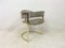 Gilt Metal & Alcantara Desk Chair, 1970s 2