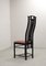 High Back Dining Chairs from Giorgetti, 1980s, Set of 4 9