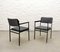 Grey Bouclé and Steel Dining Chairs, 1960s, Set of 4, Image 7