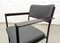 Grey Bouclé and Steel Dining Chairs, 1960s, Set of 4, Image 9