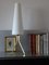 Lámpara de mesa vintage con trípode, años 50, Imagen 8
