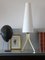 Lámpara de mesa vintage con trípode, años 50, Imagen 5