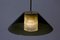 Glass & Brass Pendant Lamp by Carl Fagerlund for Orrefors, 1960s 9