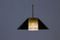 Glass & Brass Pendant Lamp by Carl Fagerlund for Orrefors, 1960s 7