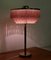 Lámpara de mesa B-138 de latón rosa de Hans-Agne Jakobsson para Hans-Agne Jakobsson AB Markaryd, años 60, Imagen 4
