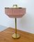 B-138 Pink Brass Table Lamp by Hans-Agne Jakobsson for Hans-Agne Jakobsson AB Markaryd, 1960s 7