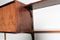 Mueble de pared vintage con chapa de palisandro de Poul Cadovius para Cado, Imagen 11