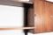 Mueble de pared vintage con chapa de palisandro de Poul Cadovius para Cado, Imagen 10