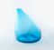 Italian Light Blue Murano Glass Vase, 1970s, Image 3