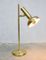 Vintage Golden Brass Desk Lamp 2