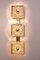 Applique Murale Vintage en Laiton & Verre de Hillebrand Lighting, 1960s 2