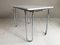 Tubular Nickel-Plated & Enamelled Metal Desk and Chair, 1920s, Set of 2, Image 9