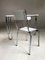 Tubular Nickel-Plated & Enamelled Metal Desk and Chair, 1920s, Set of 2 4