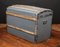 Vintage Canvas & Wood Trunk 3