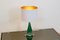 Lampada da tavolo fatta a mano in vetro traslucido di Boussu, anni '60, Immagine 9