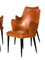 Armchairs by Osvaldo Borsani, Set of 4, Image 2