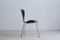 Chaises 3107 Mid-Century par Arne Jacobsen pour Fritz Hansen, Set de 4 4