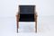 Teak & Leather Easy Chair by Hans-Agne Jakobsson for Bertil Johansson, 1976, Image 5