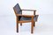 Teak & Leather Easy Chair by Hans-Agne Jakobsson for Bertil Johansson, 1976 4