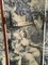 Biombo italiano de cuatro paneles con transfer de pintura con escena bucólica de Enzo Strada, años 50, Imagen 10
