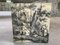 Paravent à Quatre Panneaux avec Scène Buccolique avec Peinture à Transfert par Enzo Strada, Italie, 1950s 3