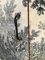 Biombo italiano de cuatro paneles con transfer de pintura con escena bucólica de Enzo Strada, años 50, Imagen 16