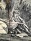 Paravent à Quatre Panneaux avec Scène Buccolique avec Peinture à Transfert par Enzo Strada, Italie, 1950s 18