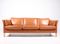 Leather 3-Seater Sofa by Mogens Hansen, 1980s 1