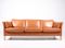 Leather 3-Seater Sofa by Mogens Hansen, 1980s, Image 1