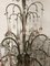 Vintage Murano Crystal Beaded Drop Chandelier 5