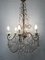 Vintage Murano Crystal Beaded Drop Chandelier 2