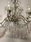 Lámpara de araña vintage con cuentas de cristal de Murano, Imagen 6
