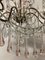 Vintage Murano Crystal Beaded Drop Chandelier, Image 12