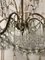 Lámpara de araña vintage con cuentas de cristal de Murano, Imagen 13