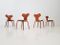 Model 3130 Grand Prix Chairs by Arne Jacobsen for Fritz Hansen, 1967, Set of 4, Image 2