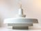 White Tiered Pendant Light from Louis Poulsen, 1970s 1