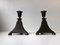 Candlestick Holders by Just Andersen for Just, 1940s, Set of 2, Image 1