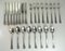 Antique German Cutlery Set from Peka, Set of 24 1