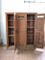 Vintage Holz & Messing Kleiderschrank 7