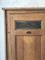 Vintage Holz & Messing Kleiderschrank 5